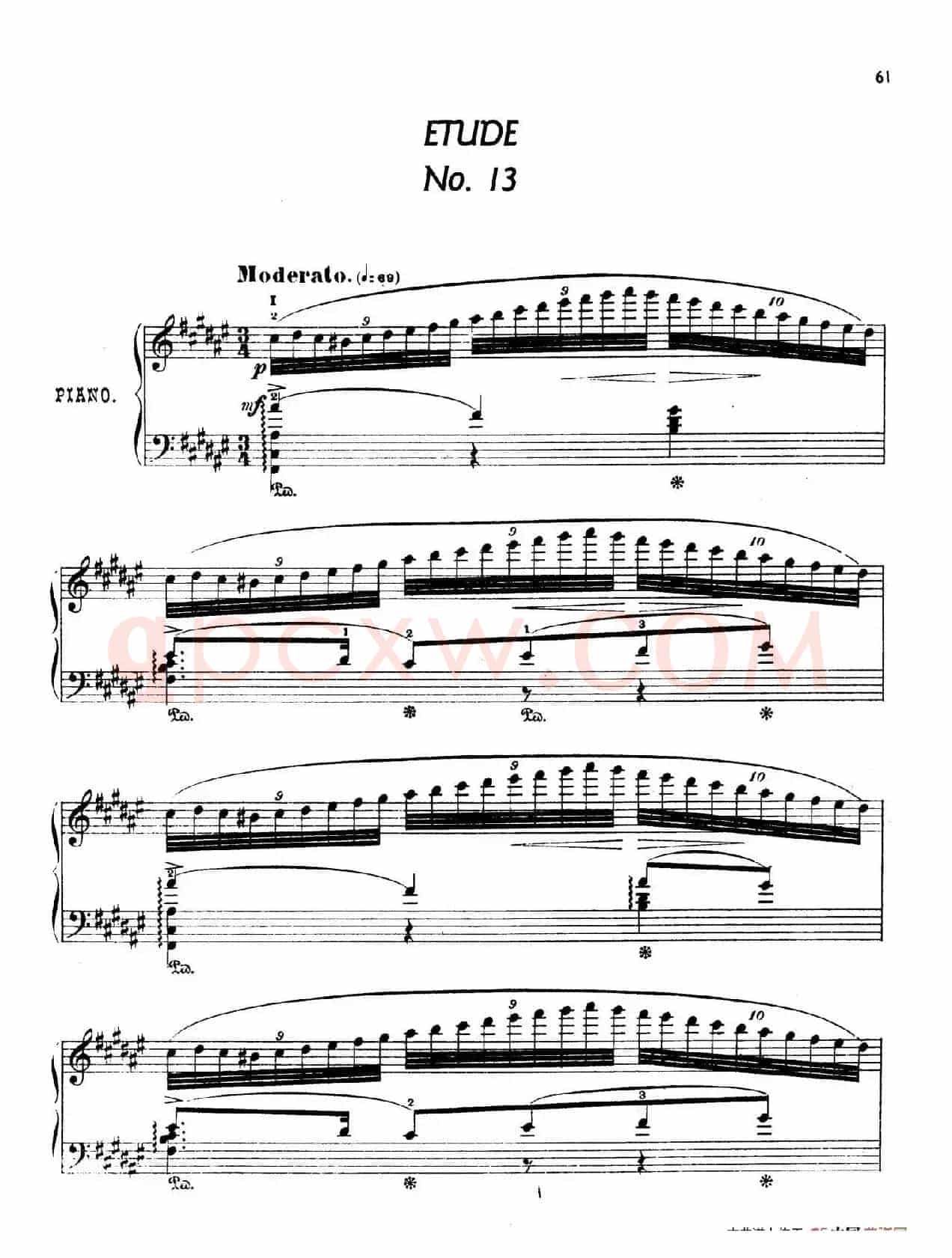 24 Characteristic Pieces Op.36(24首性格小品·13)