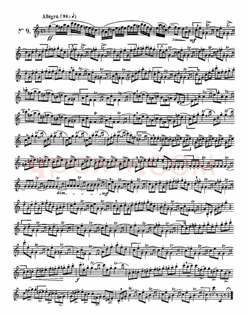 Klose Etudes Chantantes Pour Saxophone（KLOSE的15首练习曲集）