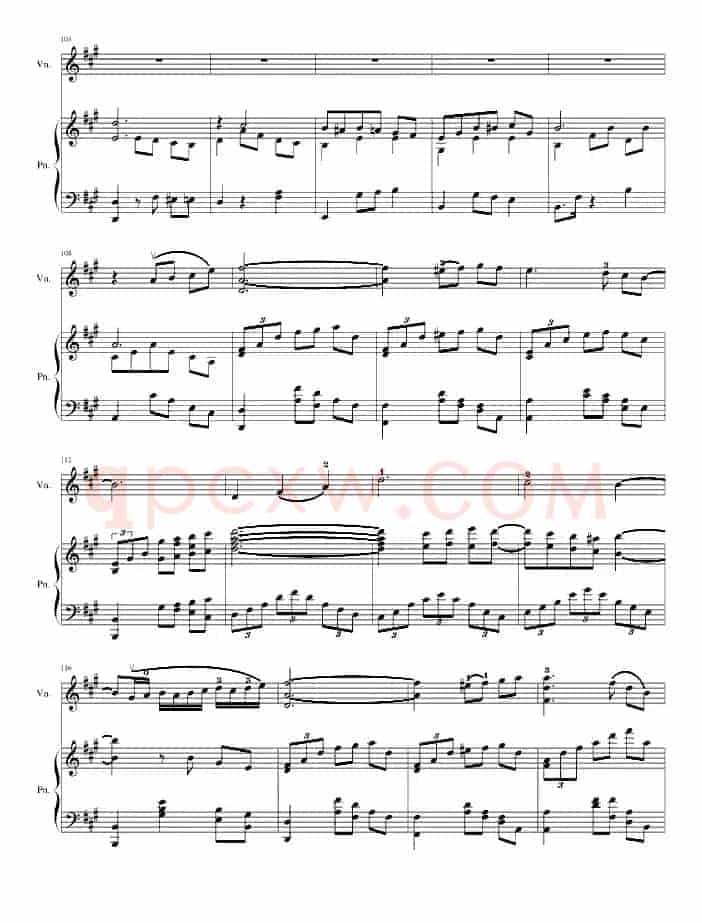 A小调舞曲（For Piano And Violin）
