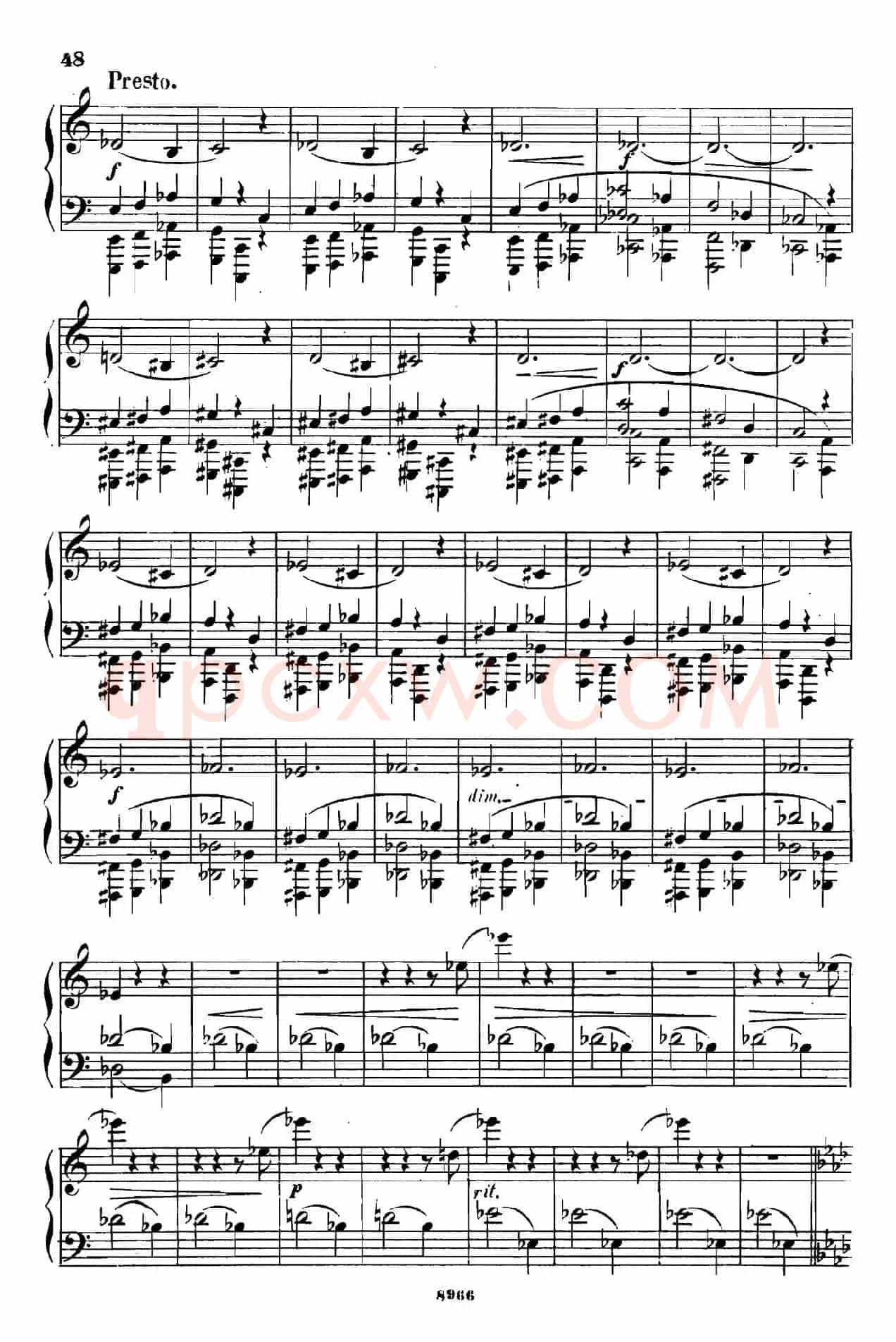 舞会 Le Bal Op.14（No.4）