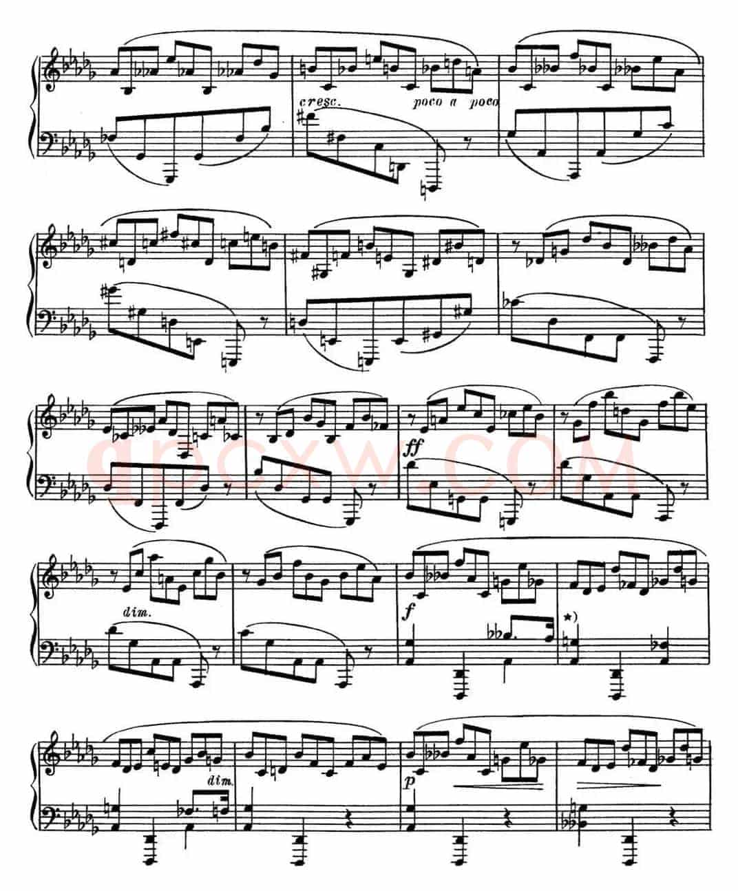 斯克里亚宾 钢琴练习曲 Op.42 No.1 Alexander Scriabin Etudes