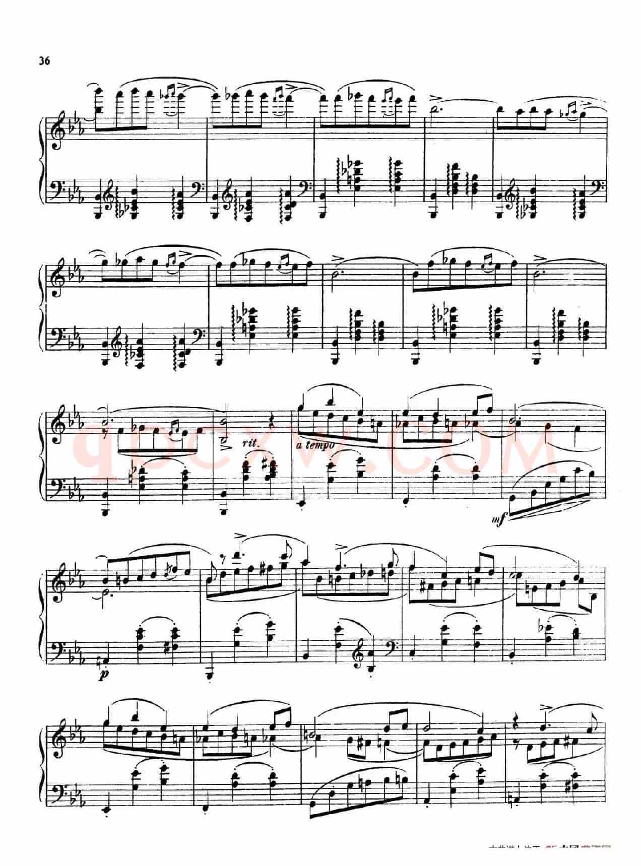 24 Characteristic Pieces Op.36（24首性格小品·7）