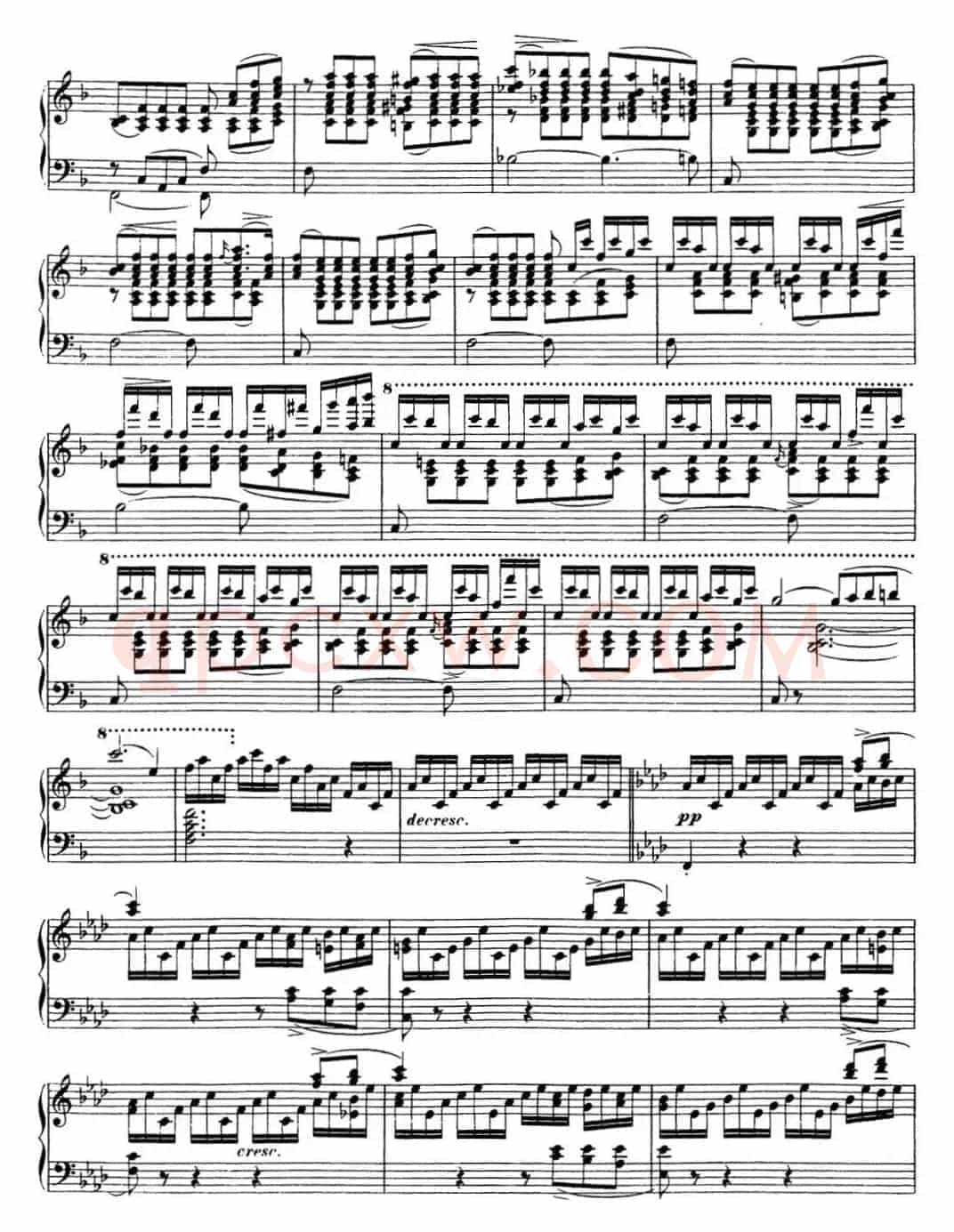 舒伯特f小调即兴曲D.935，Op.142（NO.1）