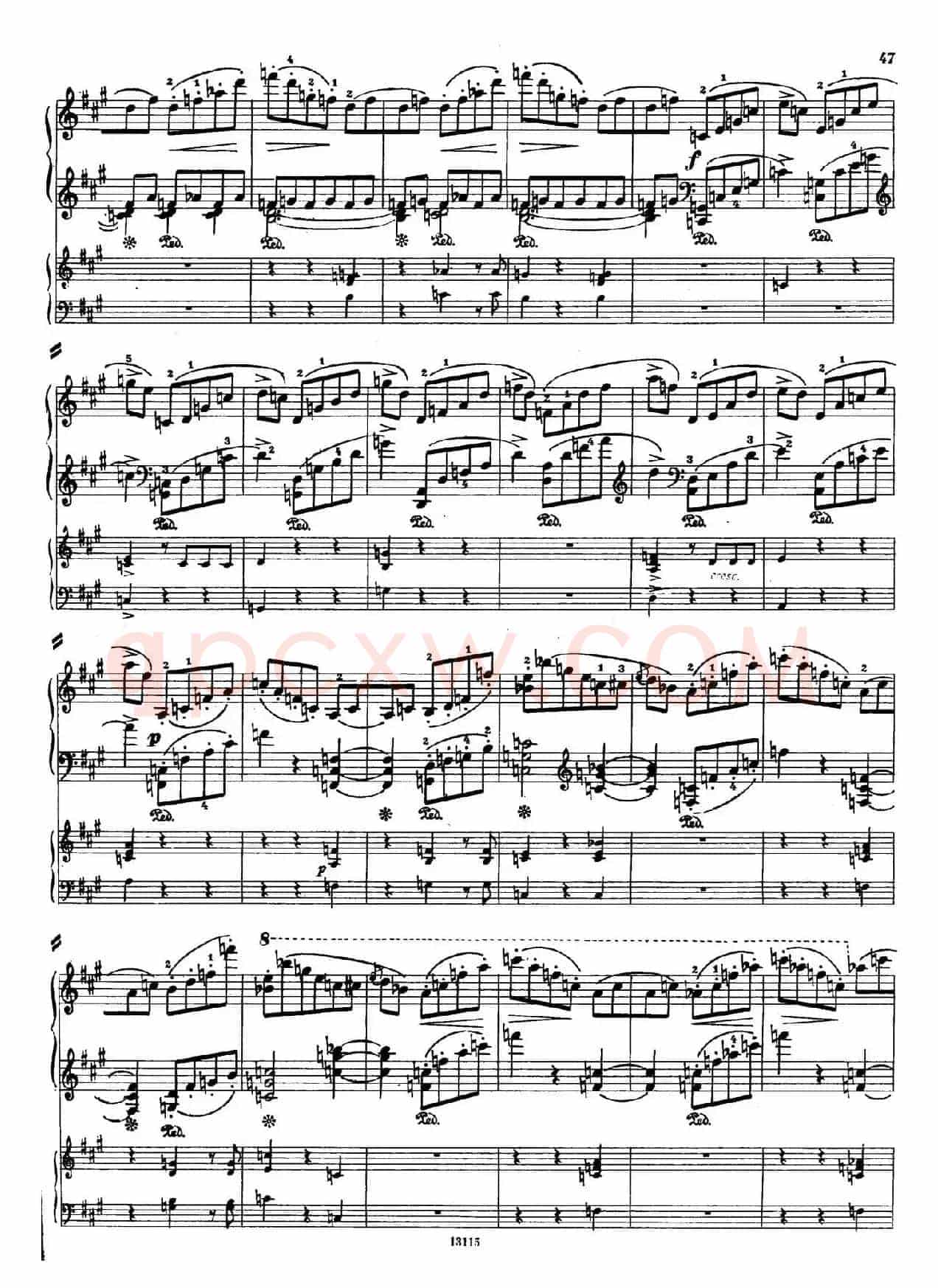 Piano Concerto in a Minor Op.54（a小调钢琴协奏曲·双钢琴）