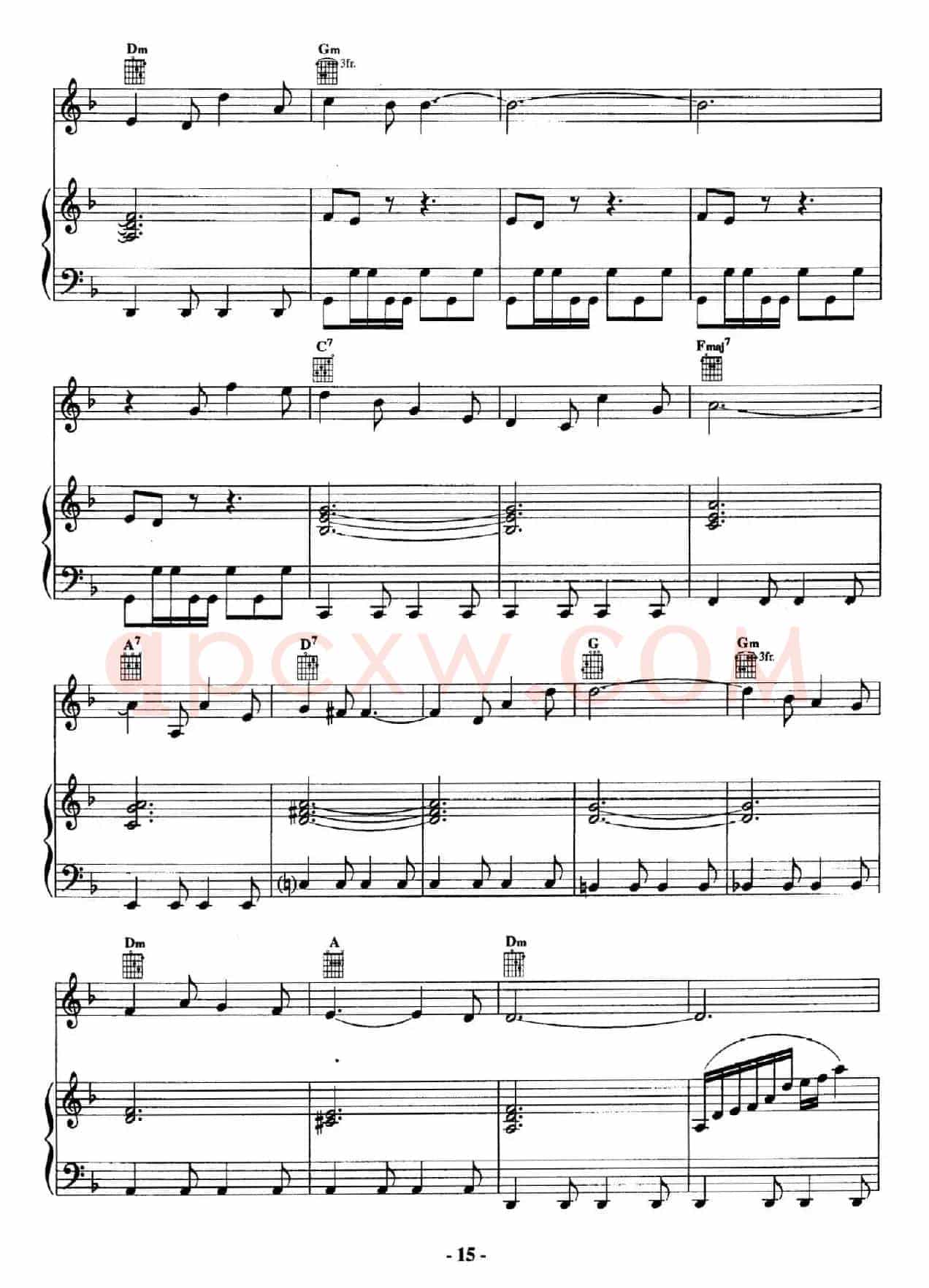 电影配乐大师莫瑞康最佳20首钢琴谱（Best of Ennio Morricone·3）