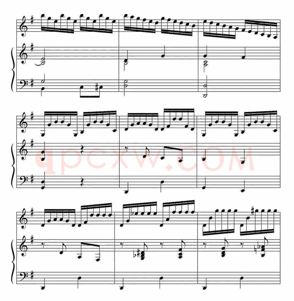 L'Abeille（小提琴+钢琴伴奏）