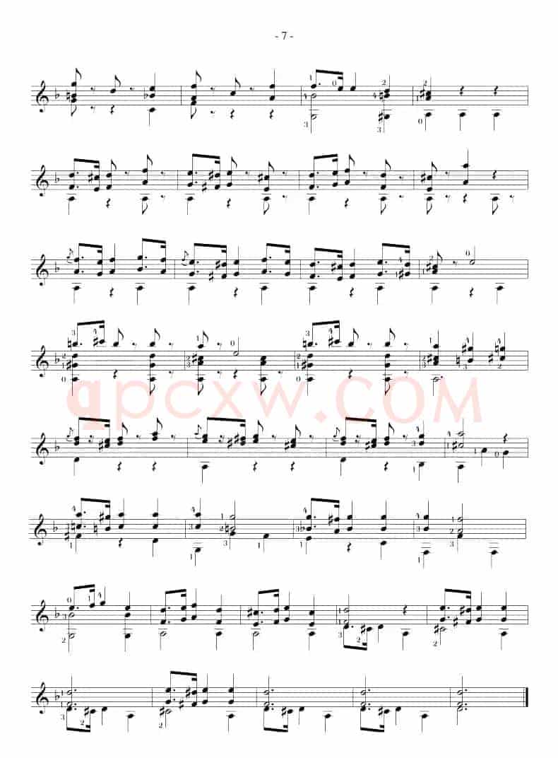 Sor-Coste《26 Studies》(STUDY 5)