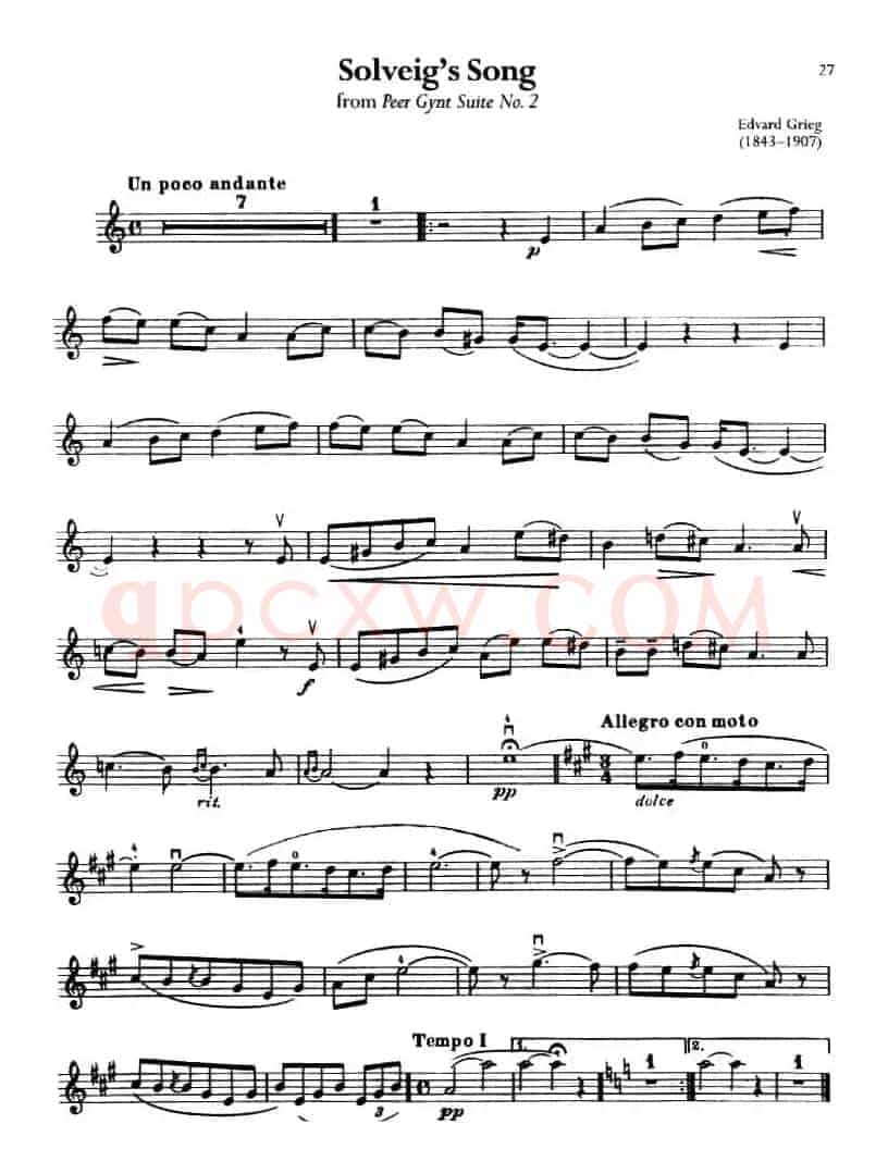 Solveig's Song