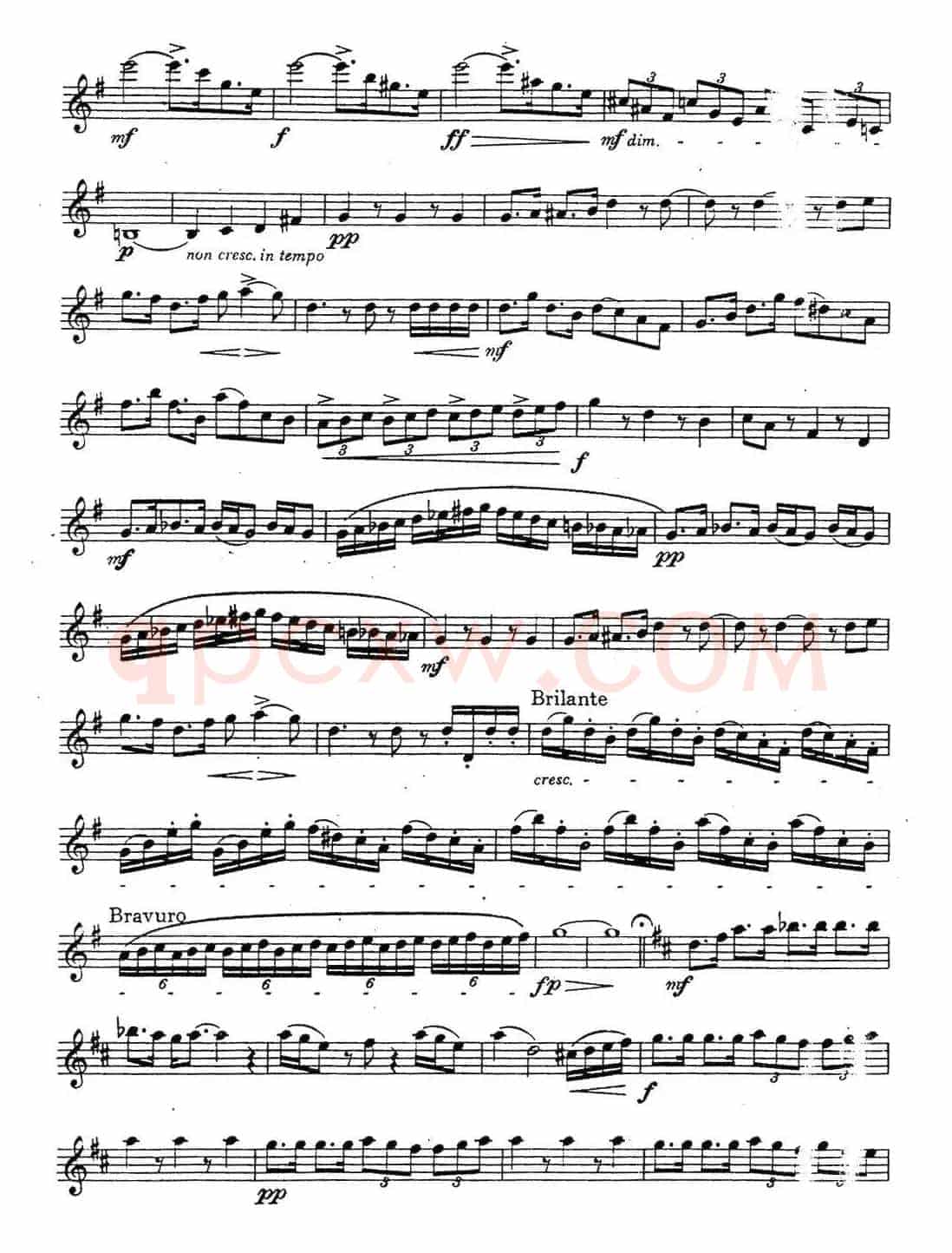 奇特克-萨克斯练习曲之12（ETUDY PRO SAXOPHON - FR ZITRK.op.3）