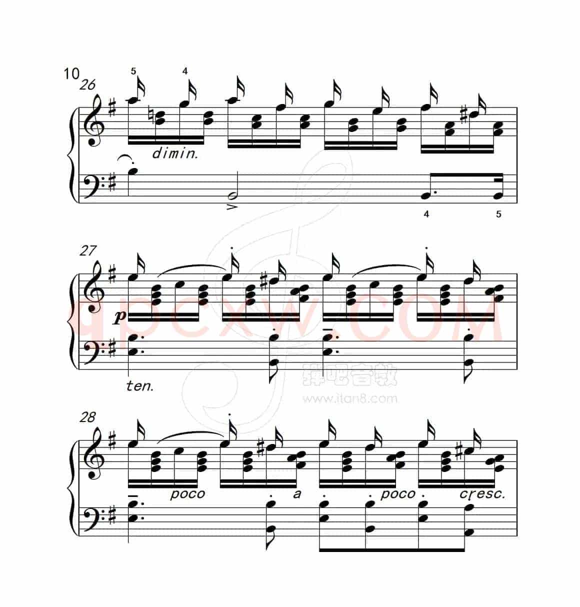 练习曲 54（克拉莫钢琴练习曲60首）