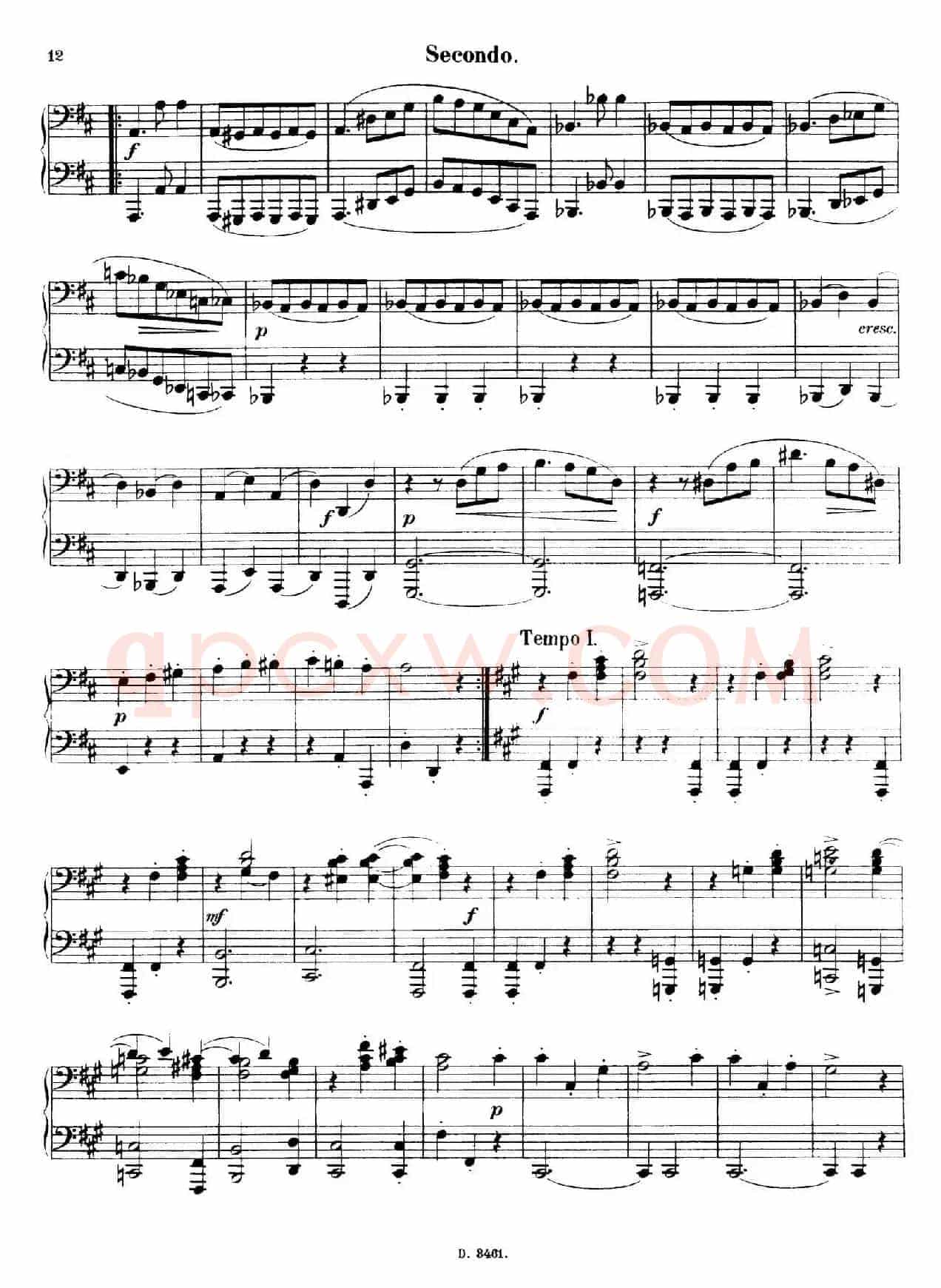 Walzer Op.3 - 4 hands（圆舞曲·四手联弹）