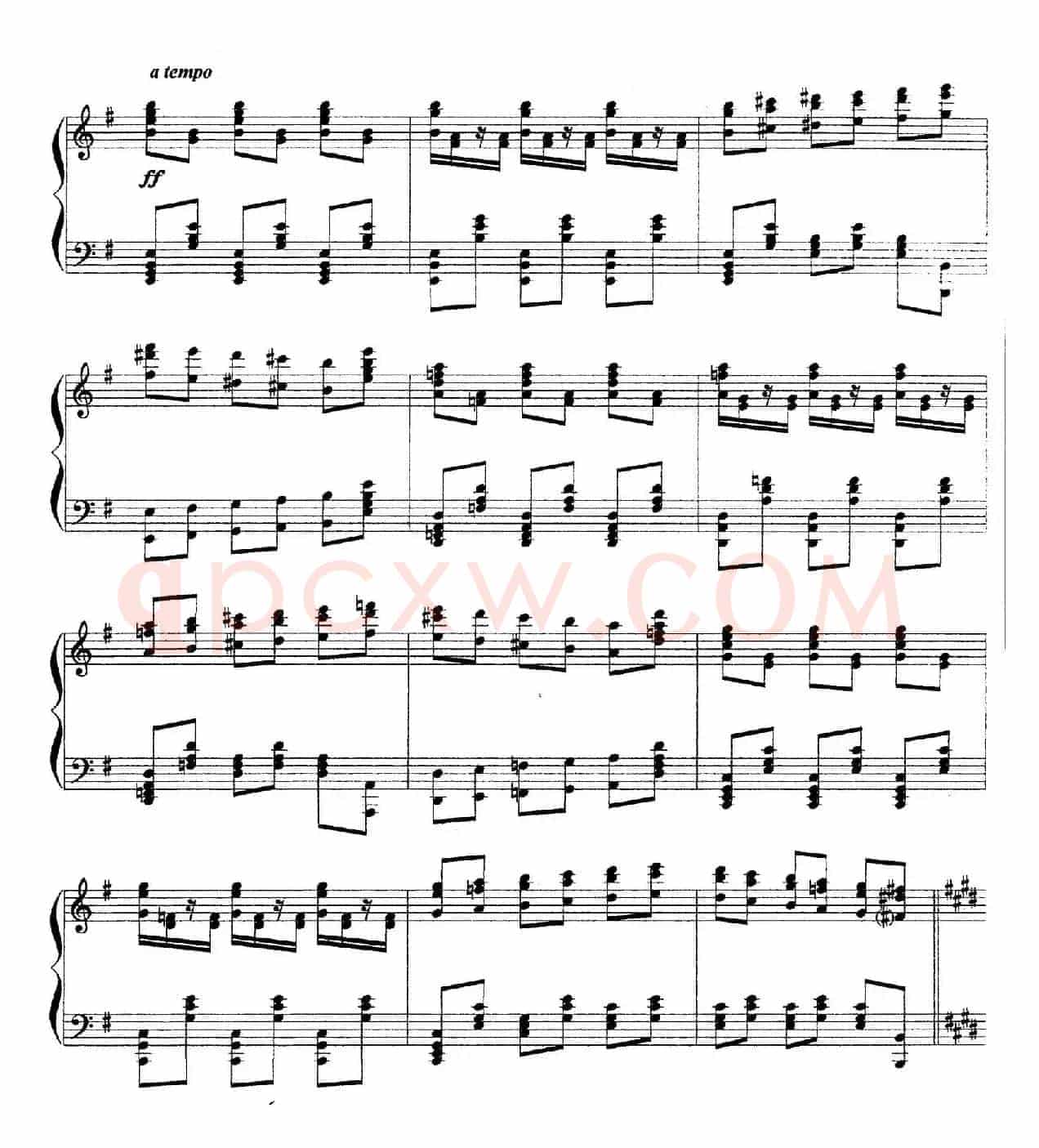 Carmen Variations 12 Pieces(12首卡门主题变奏曲·7—8)