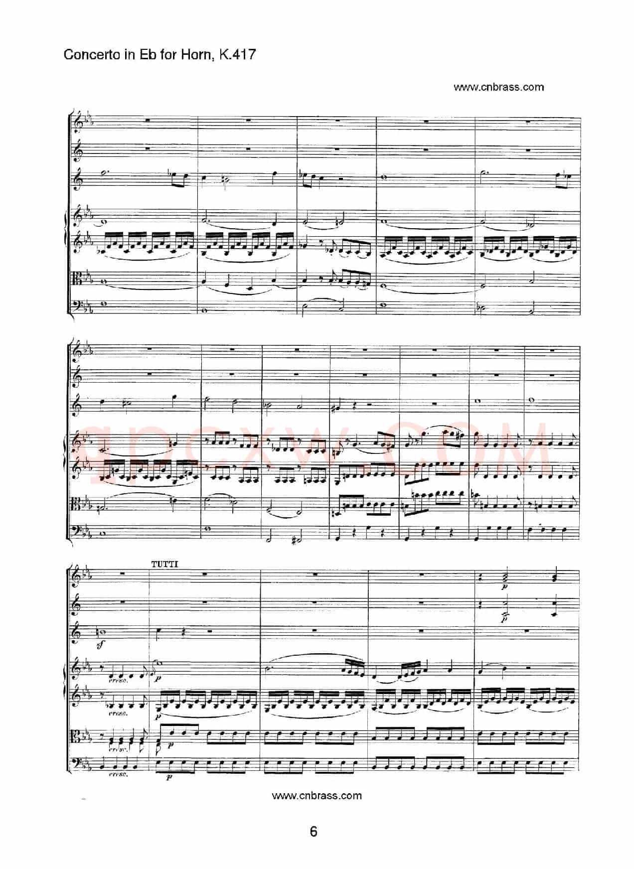 圆号协奏曲（作品K417）
