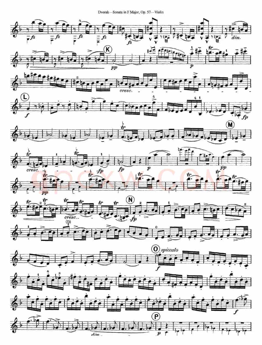 Violin Sonata Op.57