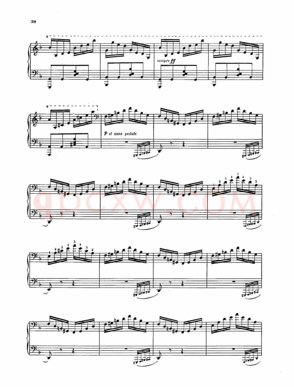 Le chemin de fer Op·27(d小调练习曲·铁路)