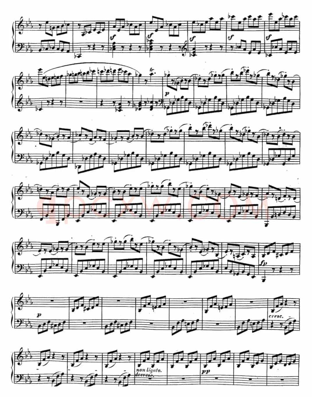 贝多芬钢琴奏鸣曲18 狩猎 降E大调 Op.31 No.3 E-flat major