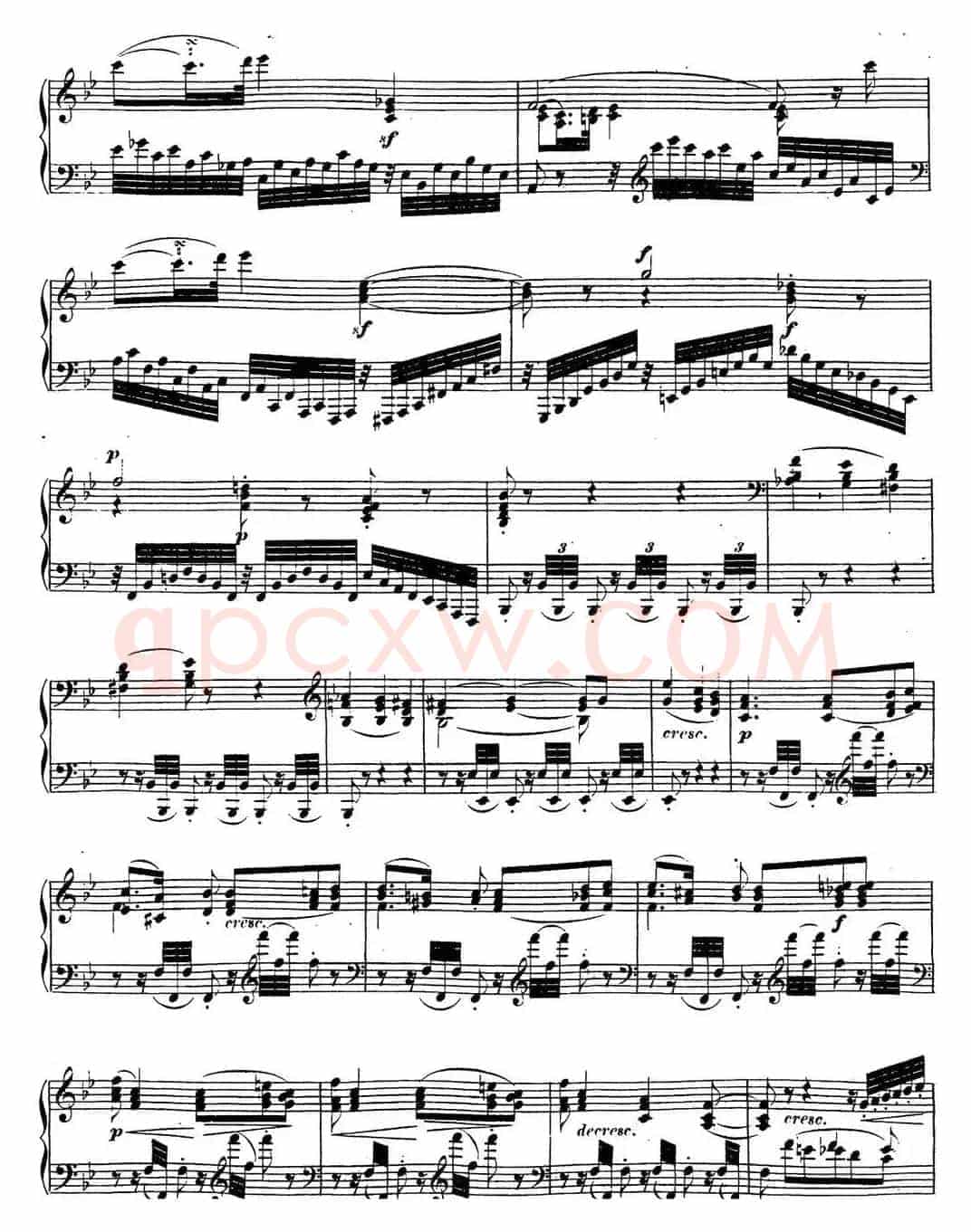 贝多芬钢琴奏鸣曲17 暴风雨 d小调 Op.31 No.2 D minor