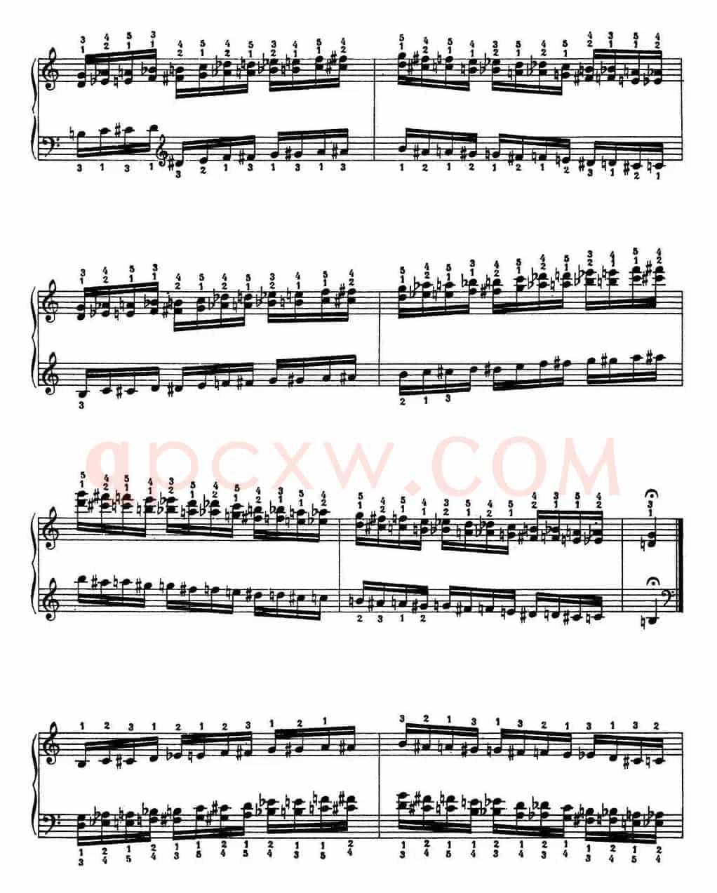 Technical Exercises S.146(李斯特钢琴技巧练习 BOOK Ⅶ)