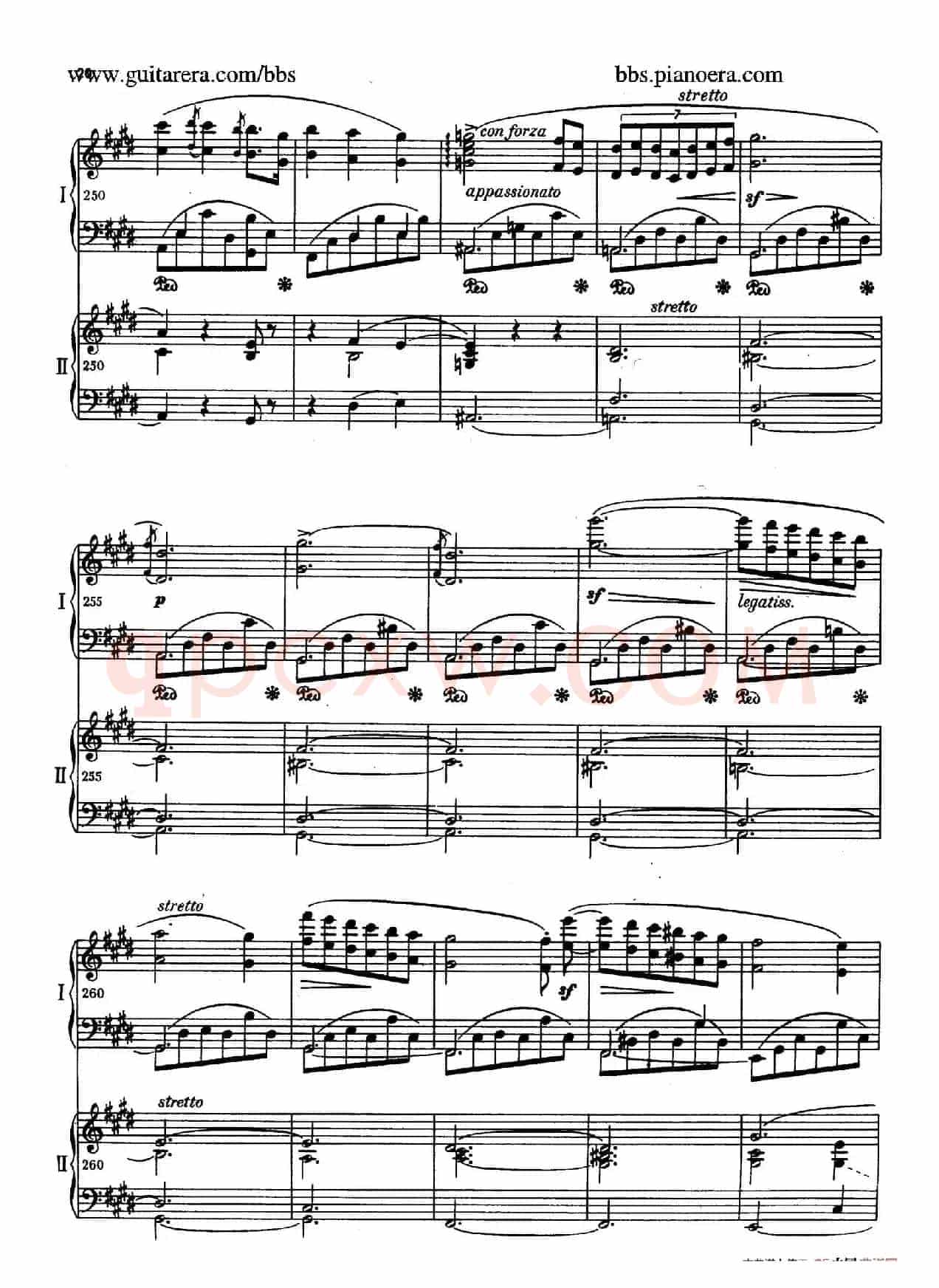 e小调第一钢琴协奏曲 Op.11(双钢琴版·第一乐章)