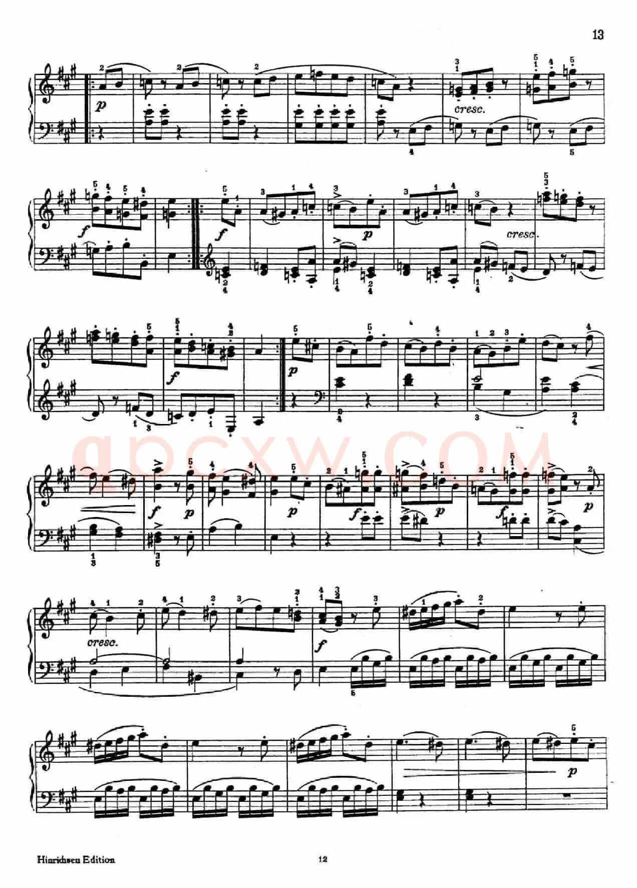 6 Viennese Sonatinas K.439b(6首维也纳小奏鸣曲·Ⅱ)