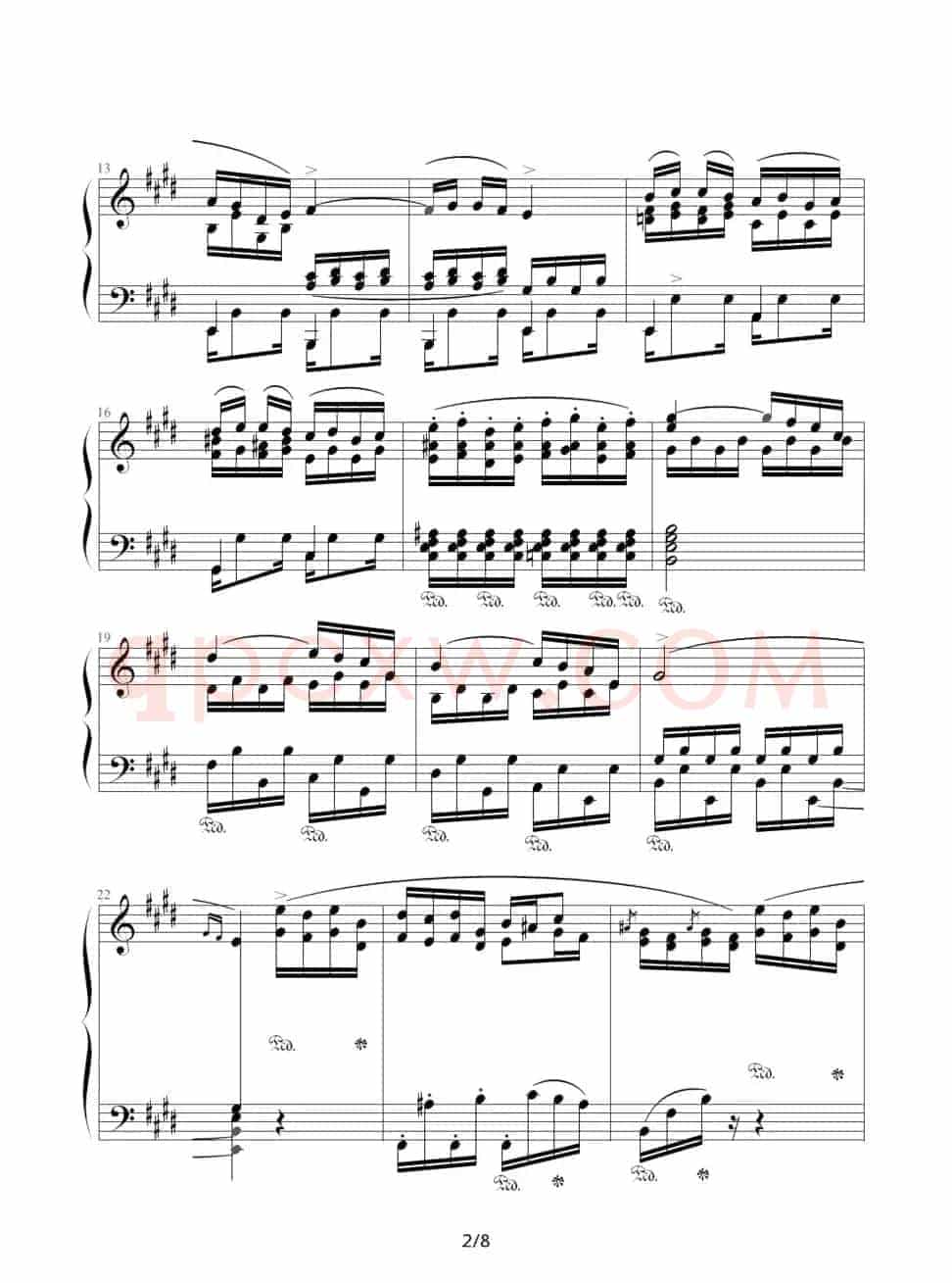 Chopin.肖邦 练习曲 Op.10 No.3 离别曲