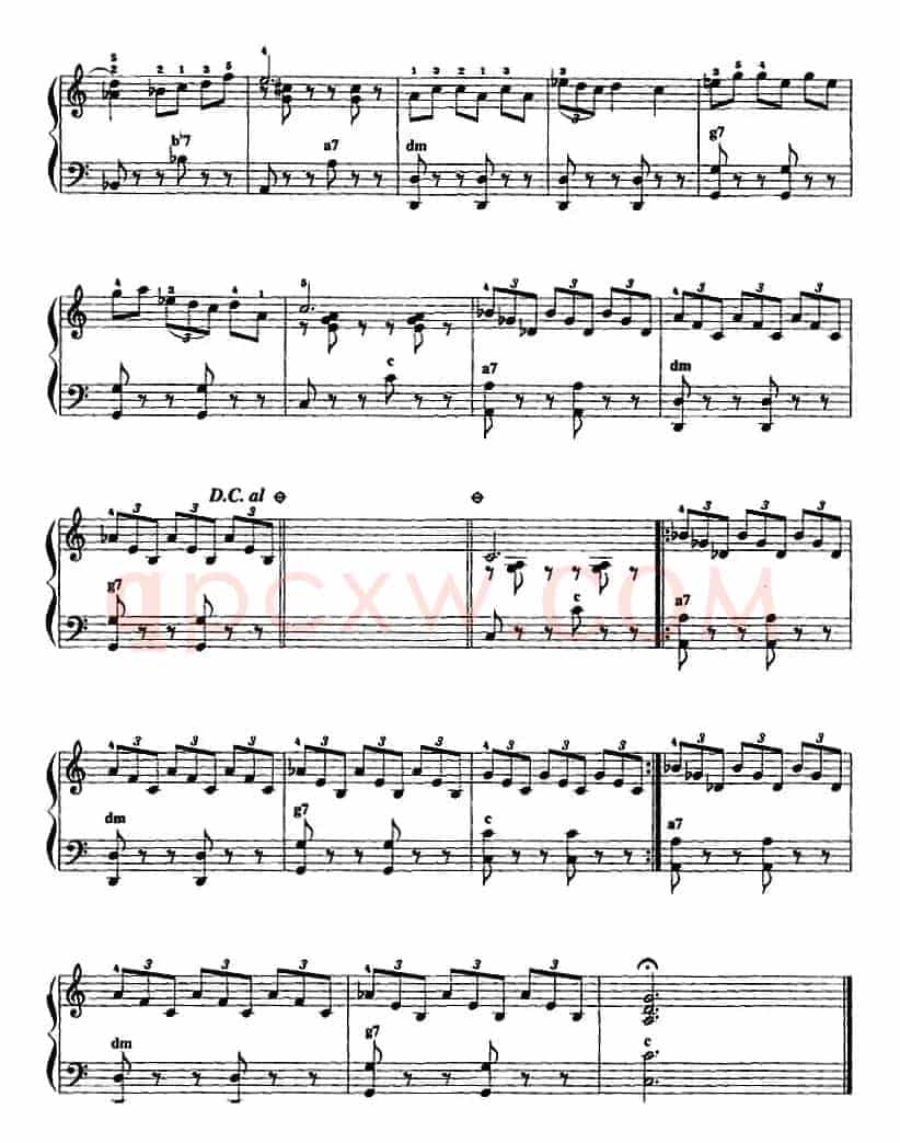 手风琴爵士乐曲：Mr.Augustines blues 蓝色的八月