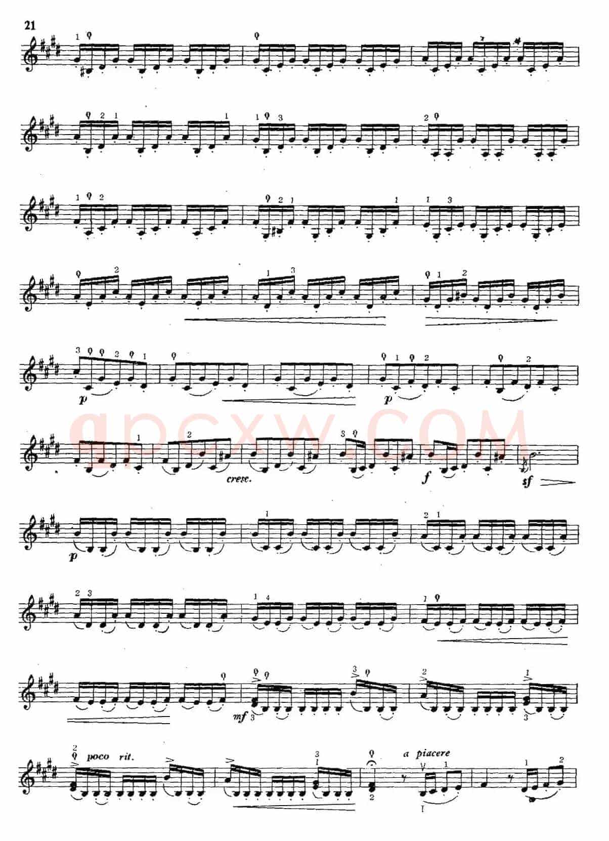 E大调奏鸣曲（大提琴）