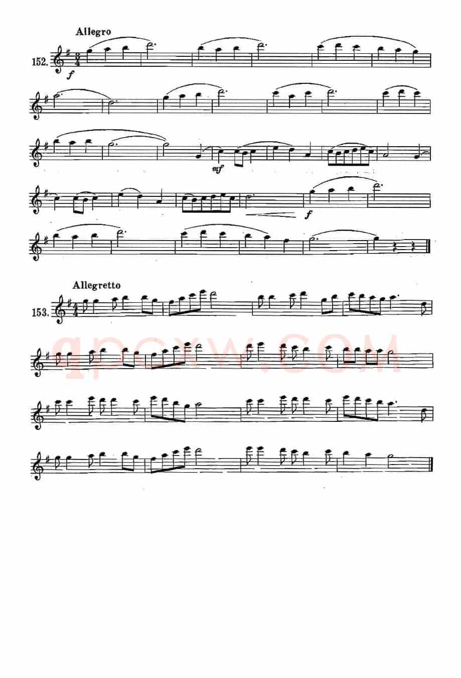 练习曲合集：26、高音区练习