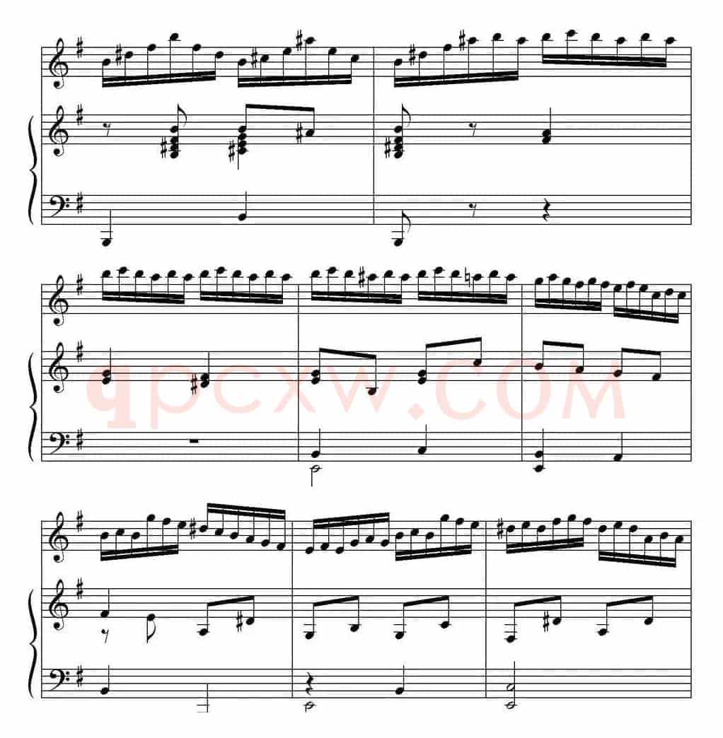 L'Abeille（小提琴+钢琴伴奏）