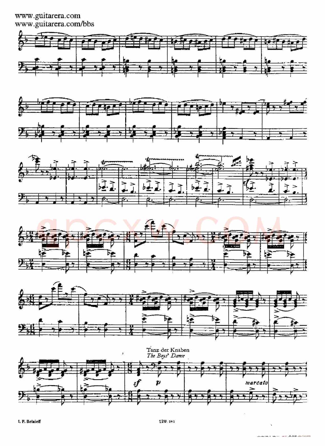 波罗维茨舞曲 (根据歌剧《伊戈尔王子》同名女声合唱改编)