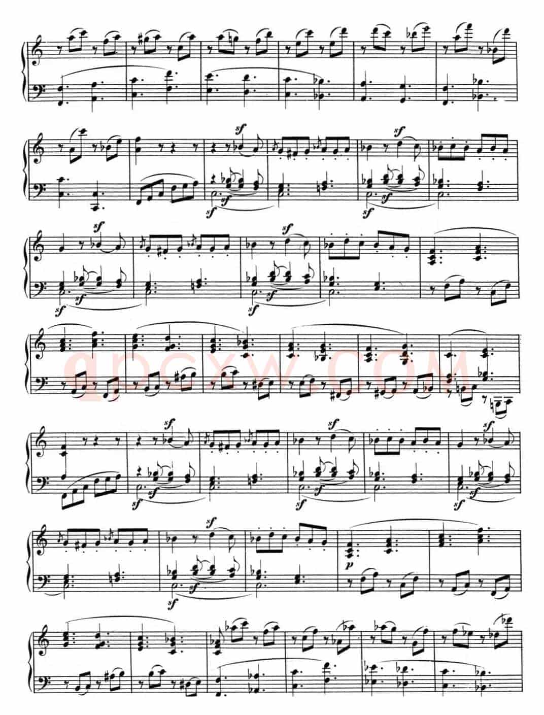贝多芬钢琴奏鸣曲03 C大调 Op.2 No.3 C major