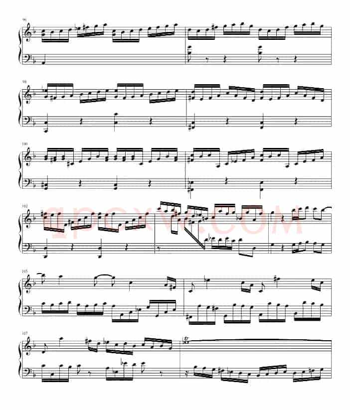 Concerto（巴赫第一键盘乐协奏）
