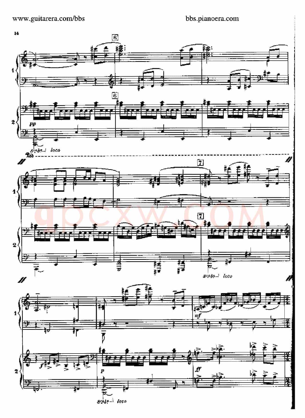 Sonata for Two Pianos(双钢琴奏鸣曲)