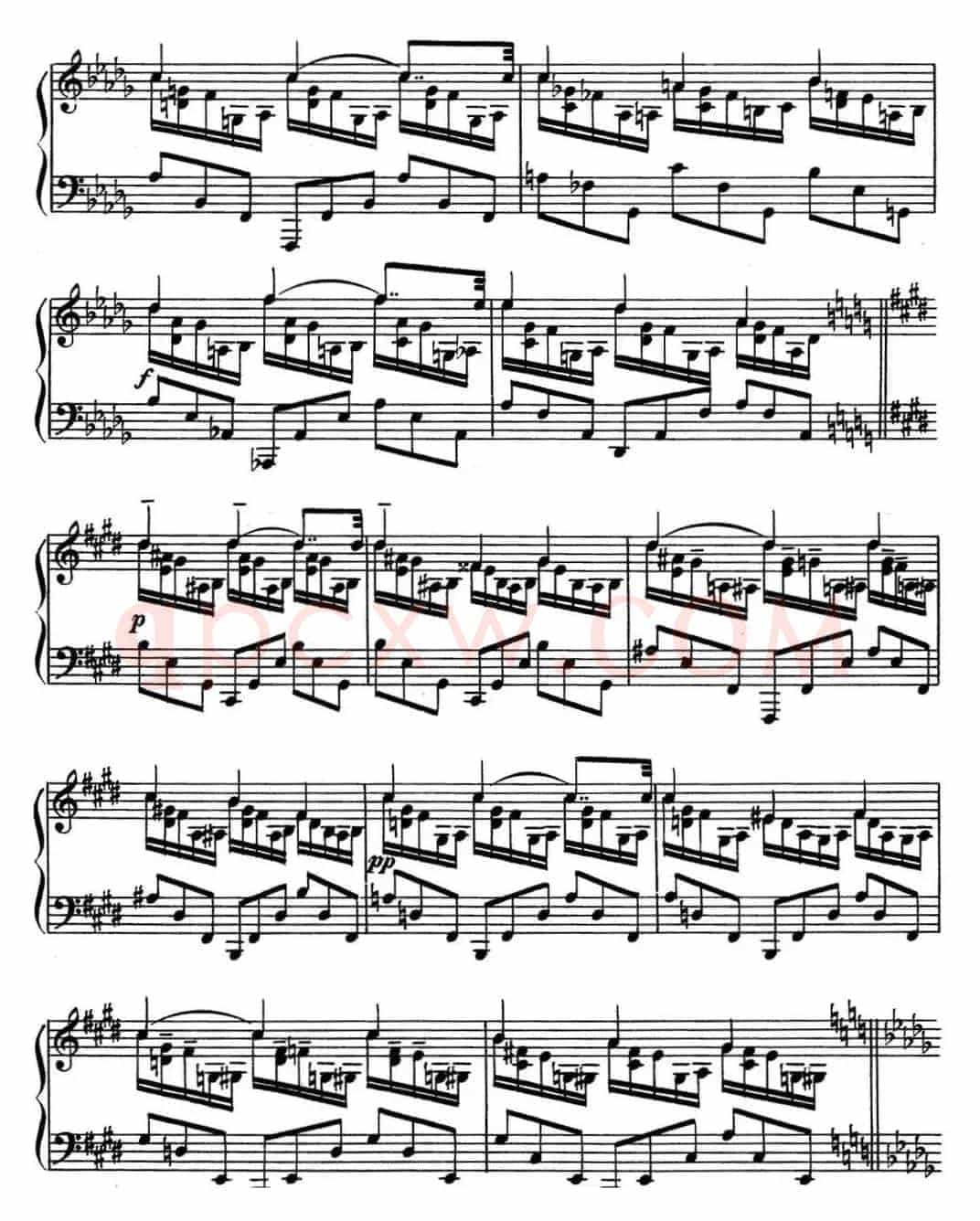 斯克里亚宾 钢琴练习曲 Op.42 No.6 Alexander Scriabin Etudes