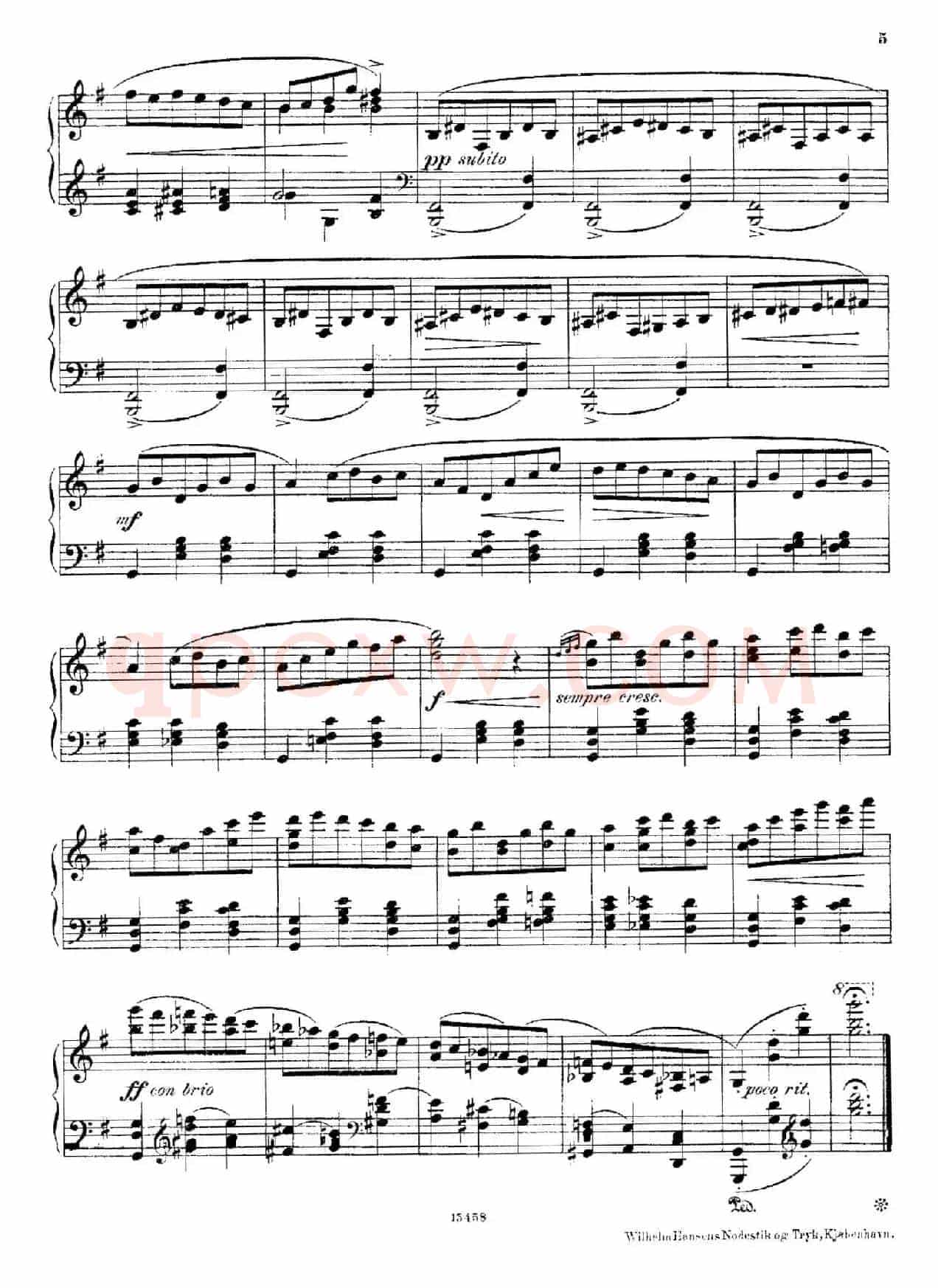 4 Sketches Op.35（4首素描·1）