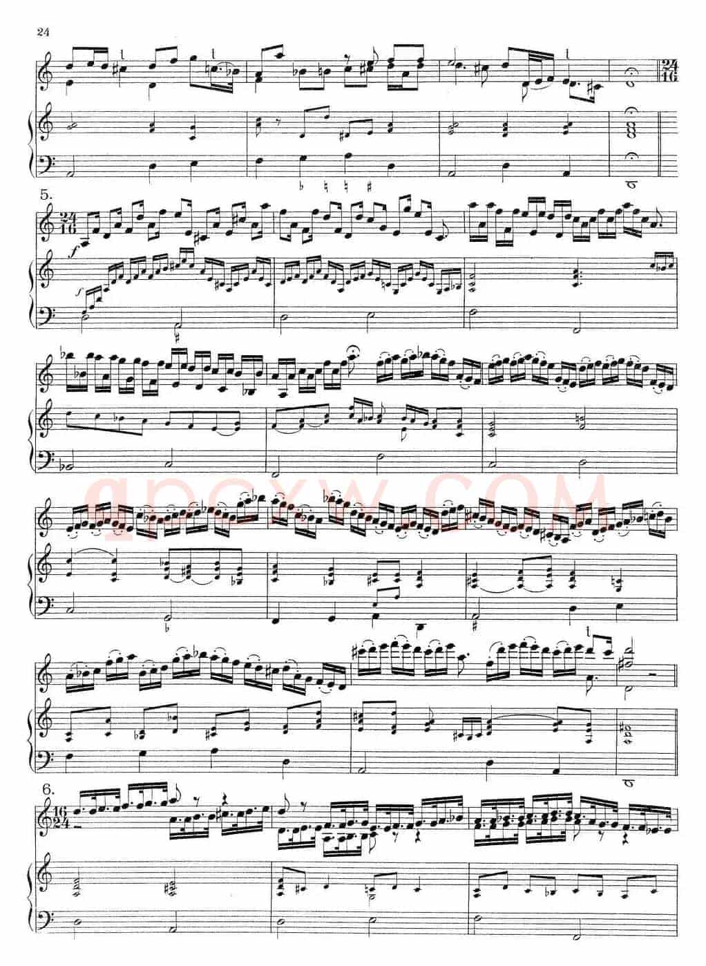 Biber Violin Sonata II（小提琴+钢琴伴奏）