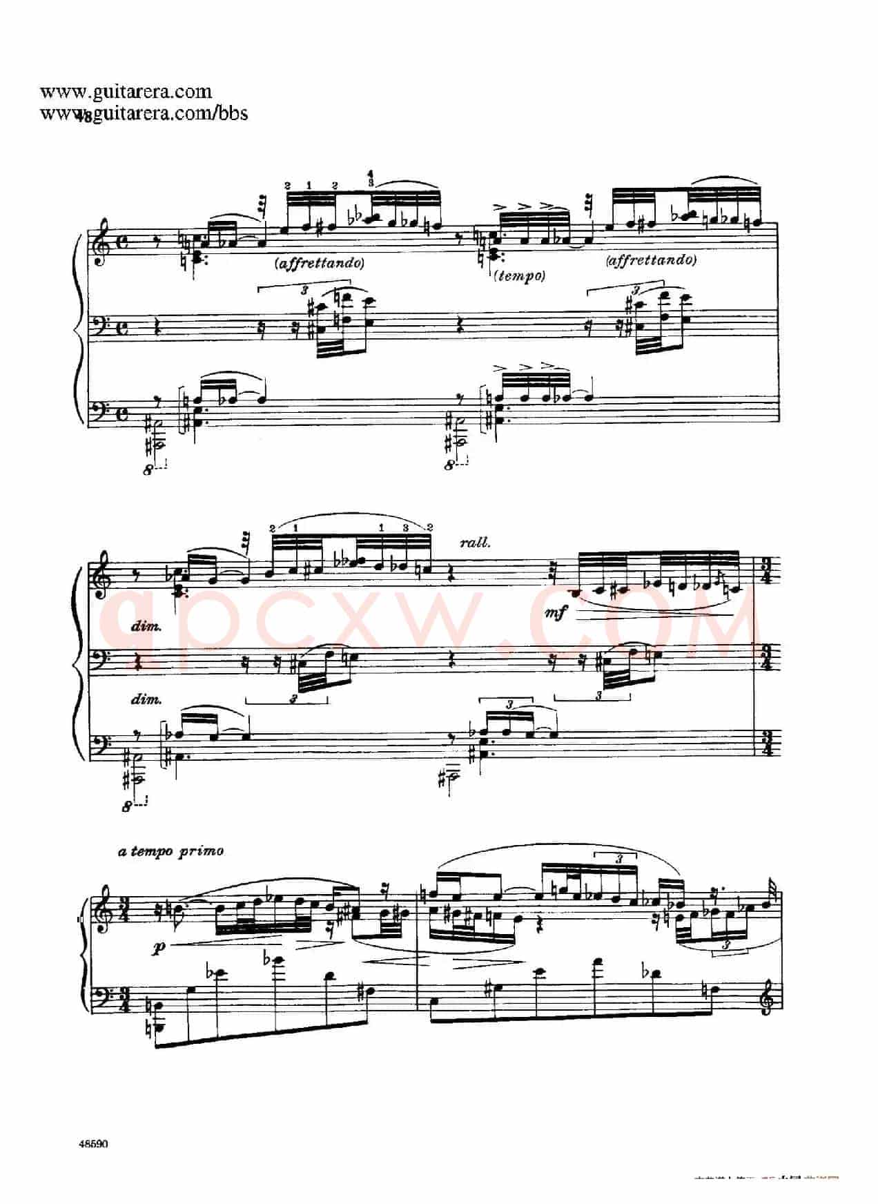 Piano Sonata Op.26(钢琴奏鸣曲·第三乐章)