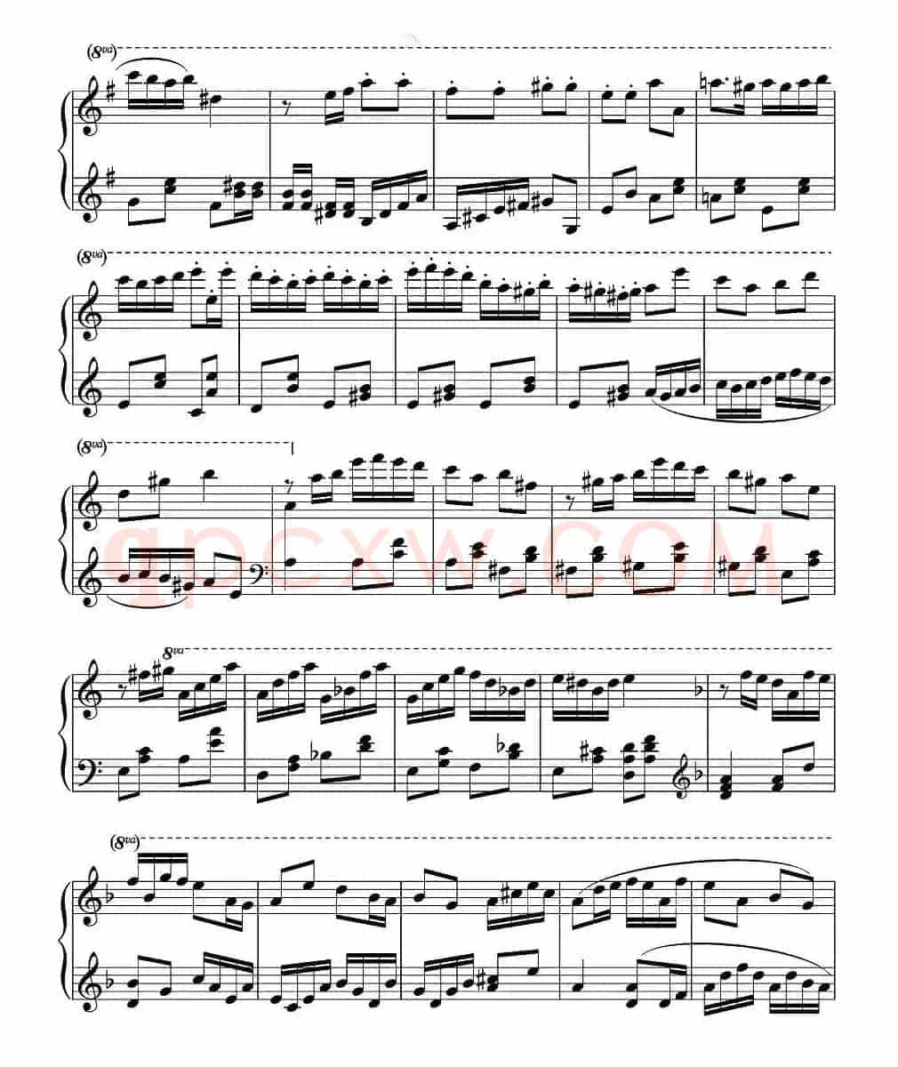 e小调钢琴随想曲