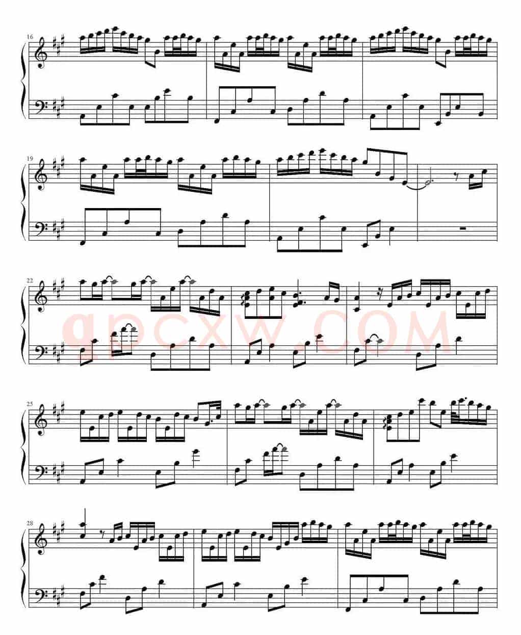 River flows in you（金龙鱼优化版）