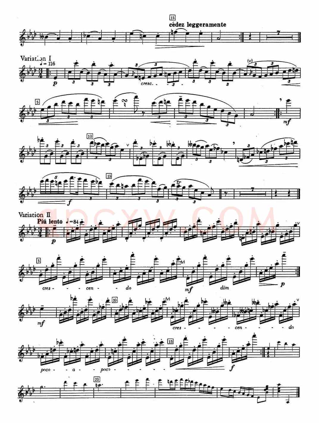 fantaisie sur un air de Schubert