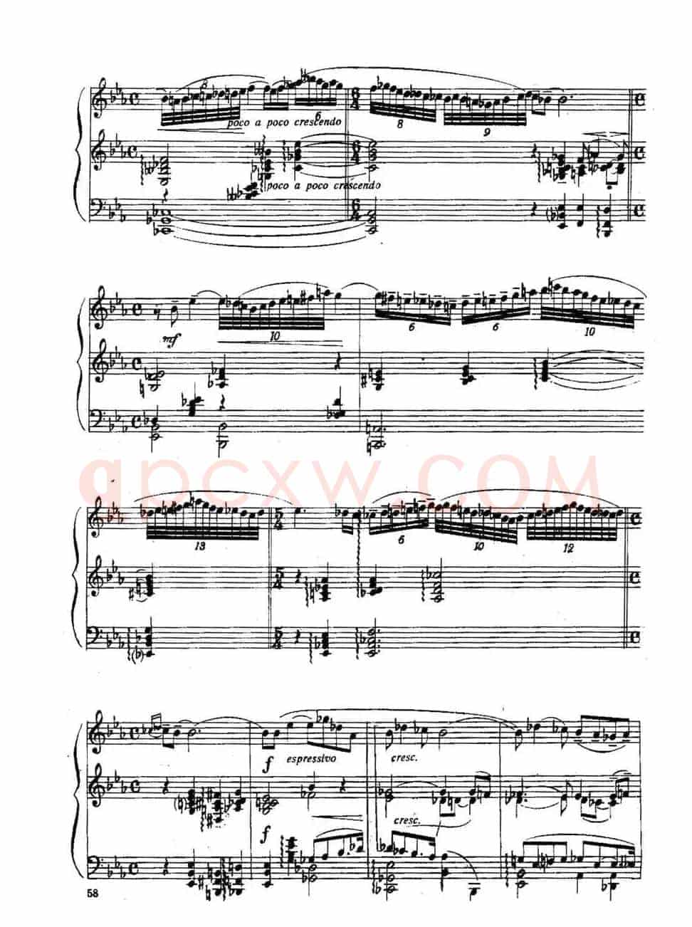Six Préludes Exotiques Op·17（6首特色前奏曲·4）