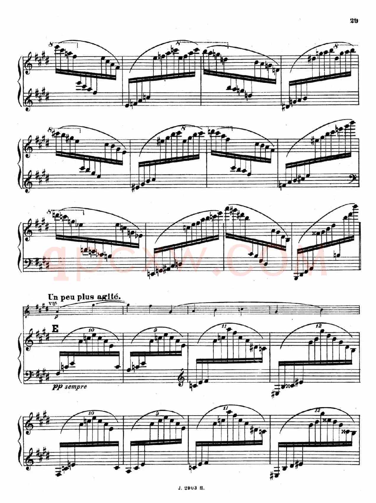 Symphony on a French Mountain Air Op.25(法国山歌交响曲·钢琴独奏·Ⅲ)