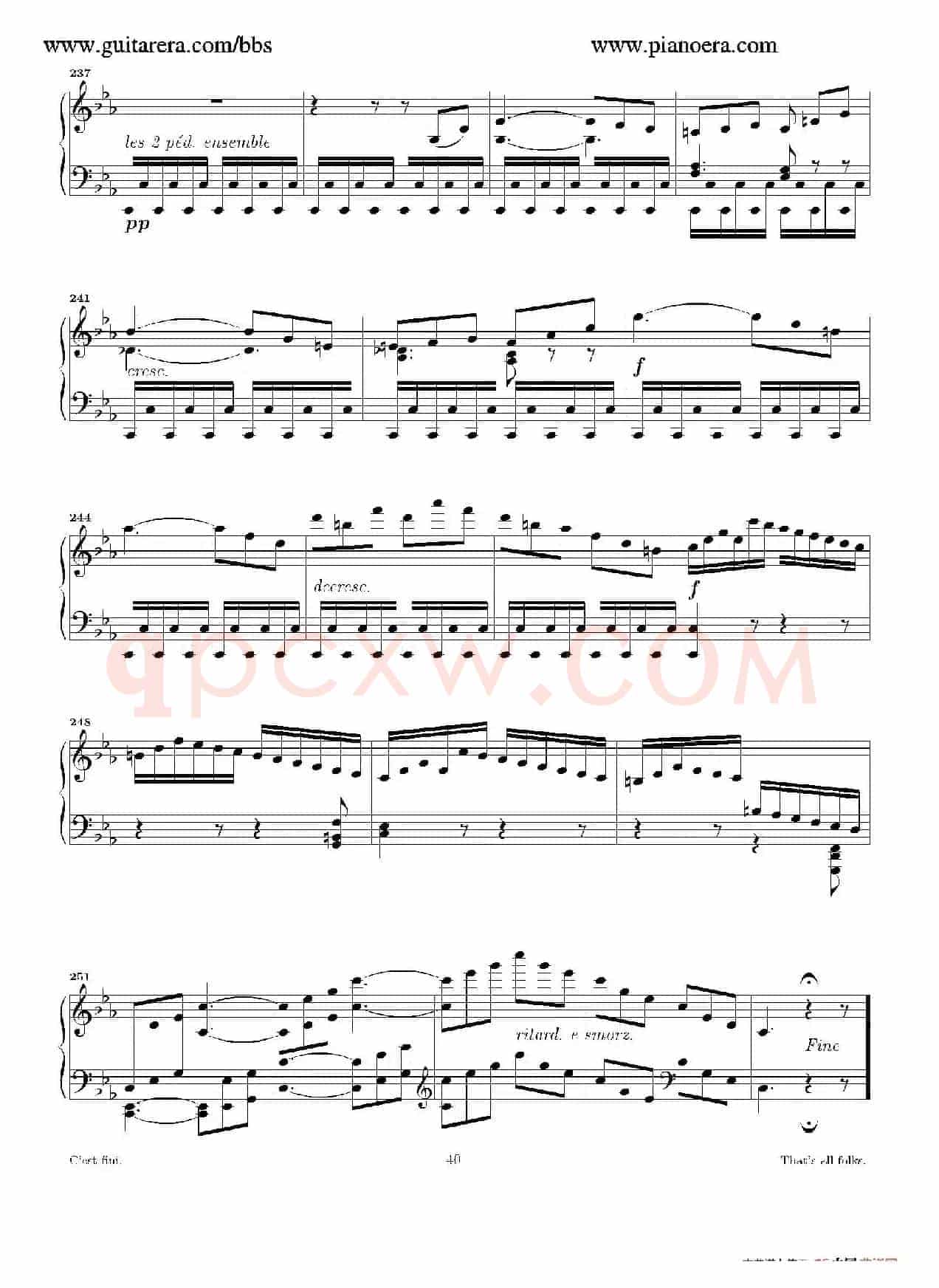 Grande Piano Sonata in c Minor Op.2(c小调华丽钢琴奏鸣曲·第四乐章)