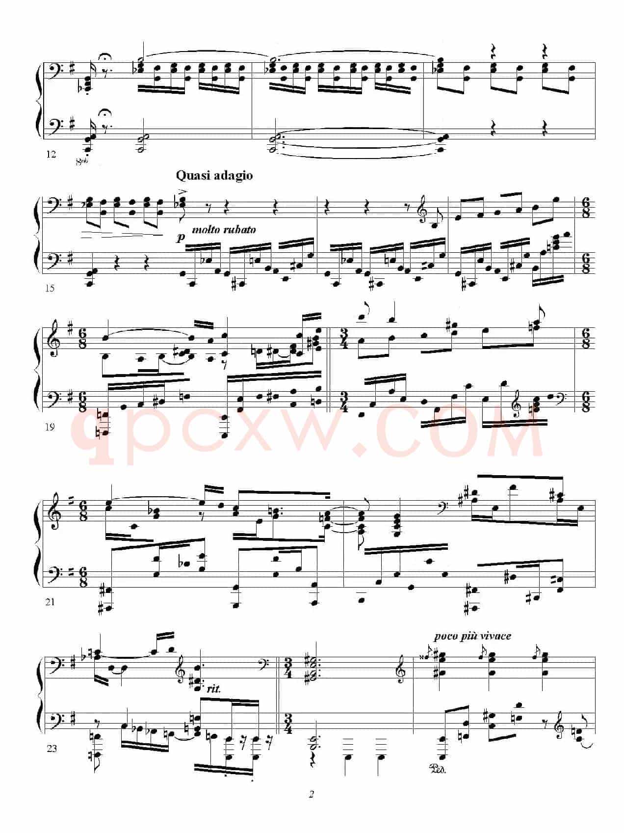 Carmen Variations 12 Pieces(12首卡门主题变奏曲·5)