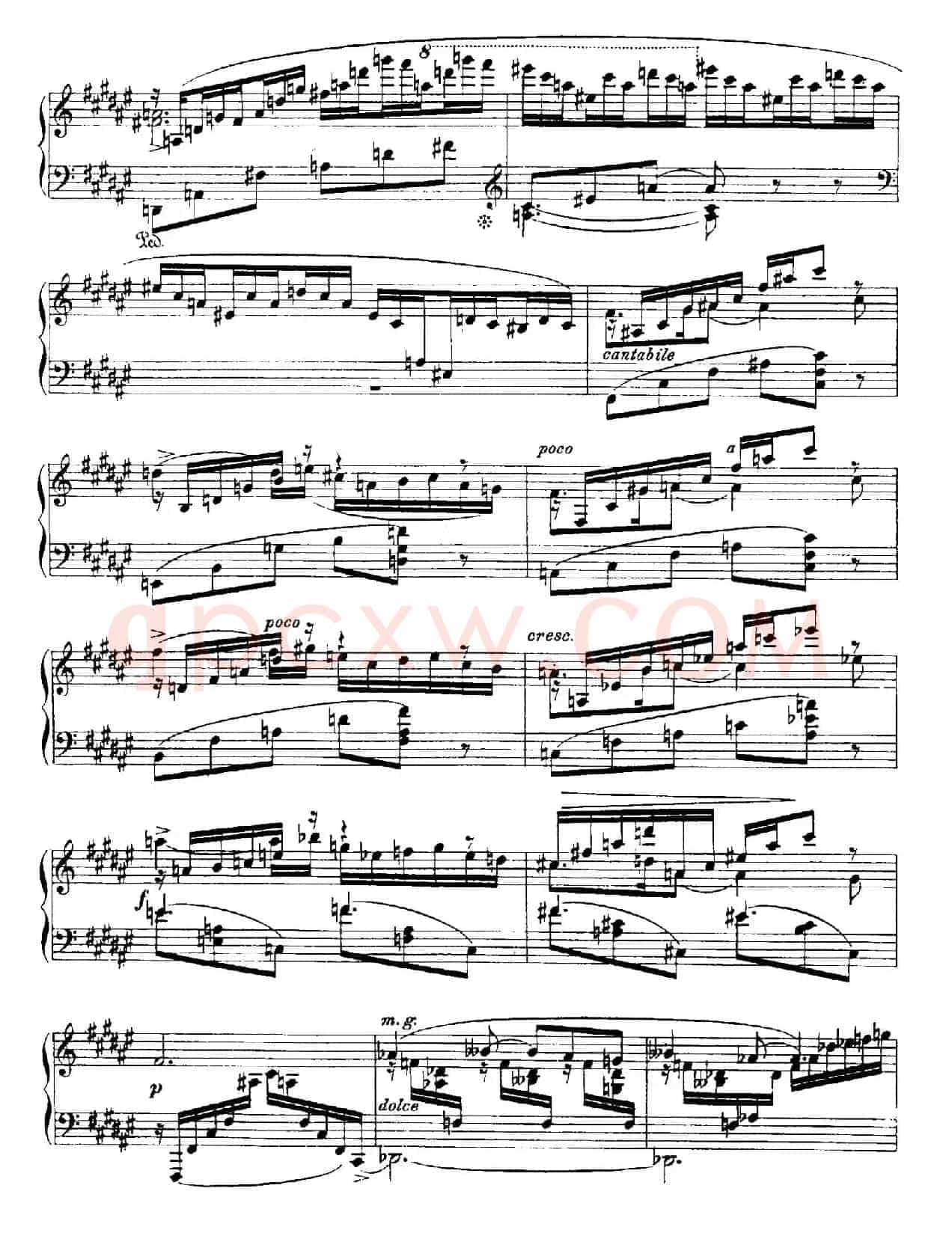 13 Barcarolles, Barcarolle(No. 3)