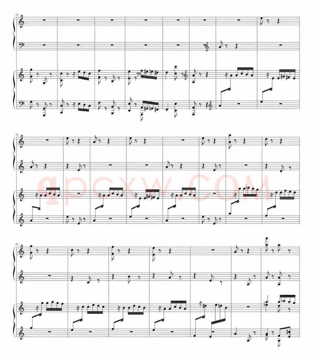 帕格尼尼主题狂想曲（Rhapsody on the theme by pagenini）