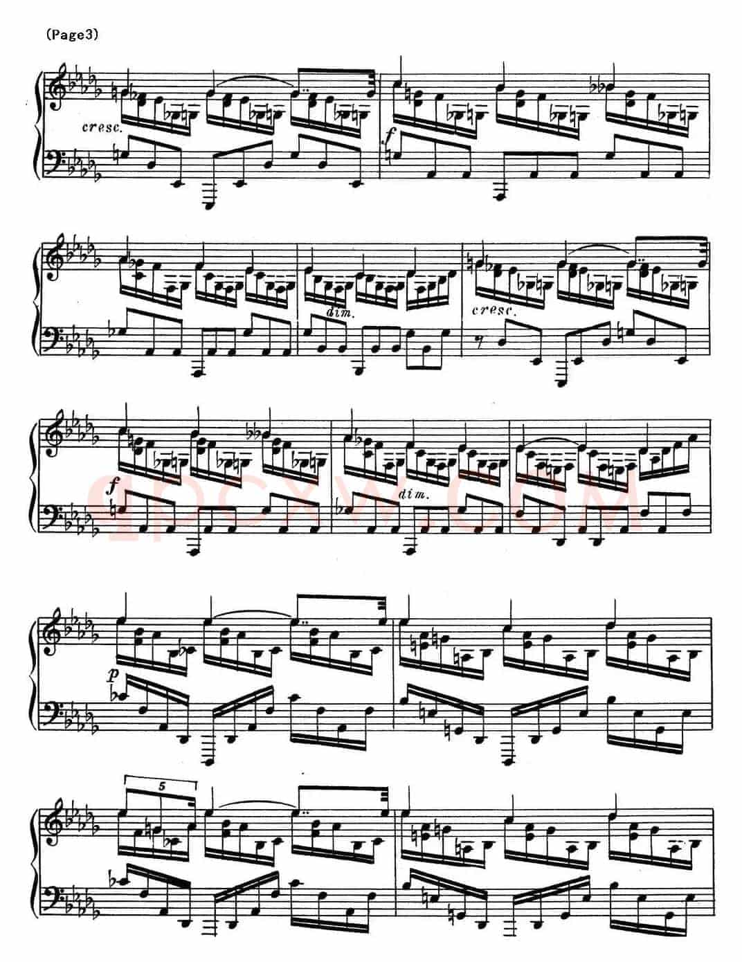 斯克里亚宾8首钢琴练习曲 Op42(No.6 Alexander Scriabin Etudes)