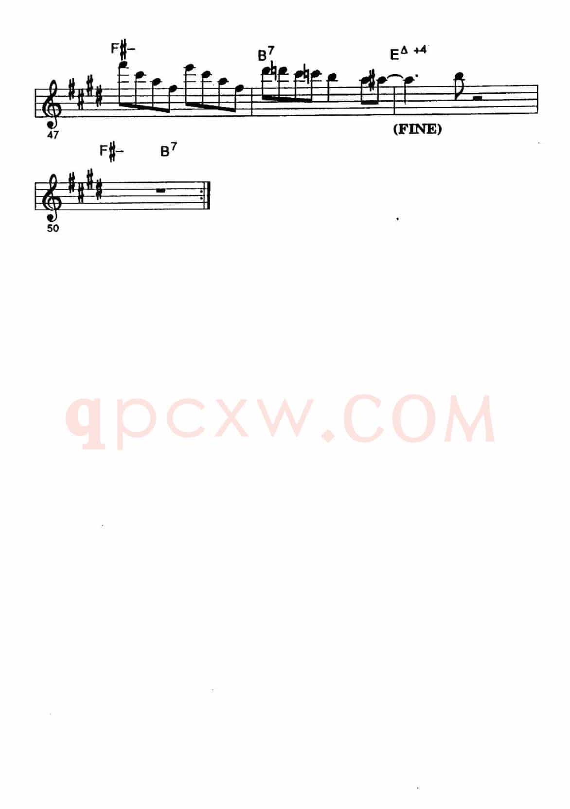 爵士乐超吹练习曲(七)