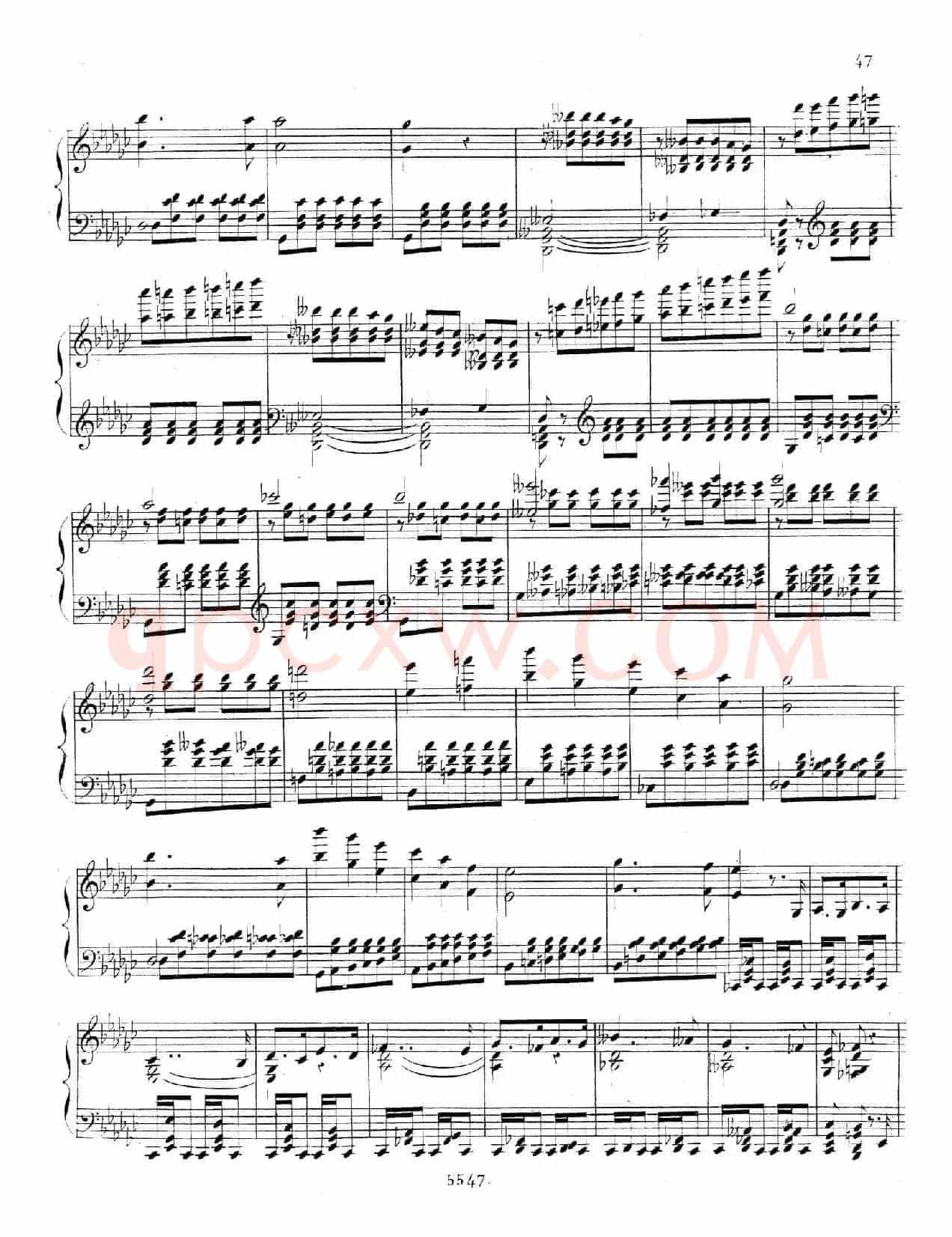 Trois Morceaux Dans Le Genre Pathétique Op.15(3首伤感小品·Ⅲ)