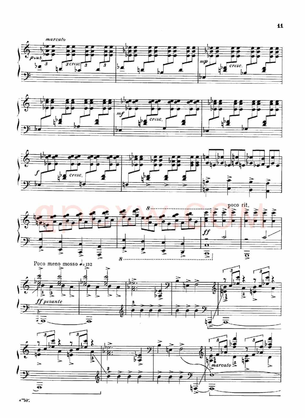 Piano Sonata in E-flat Major Op.95(降E大调钢琴奏鸣曲·Ⅰ)